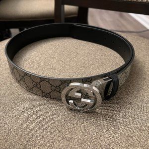 Gucci Leather Belt 95cm